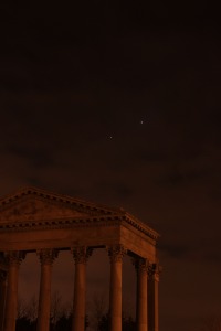 Jupiter and Venus; click image for higher resolution